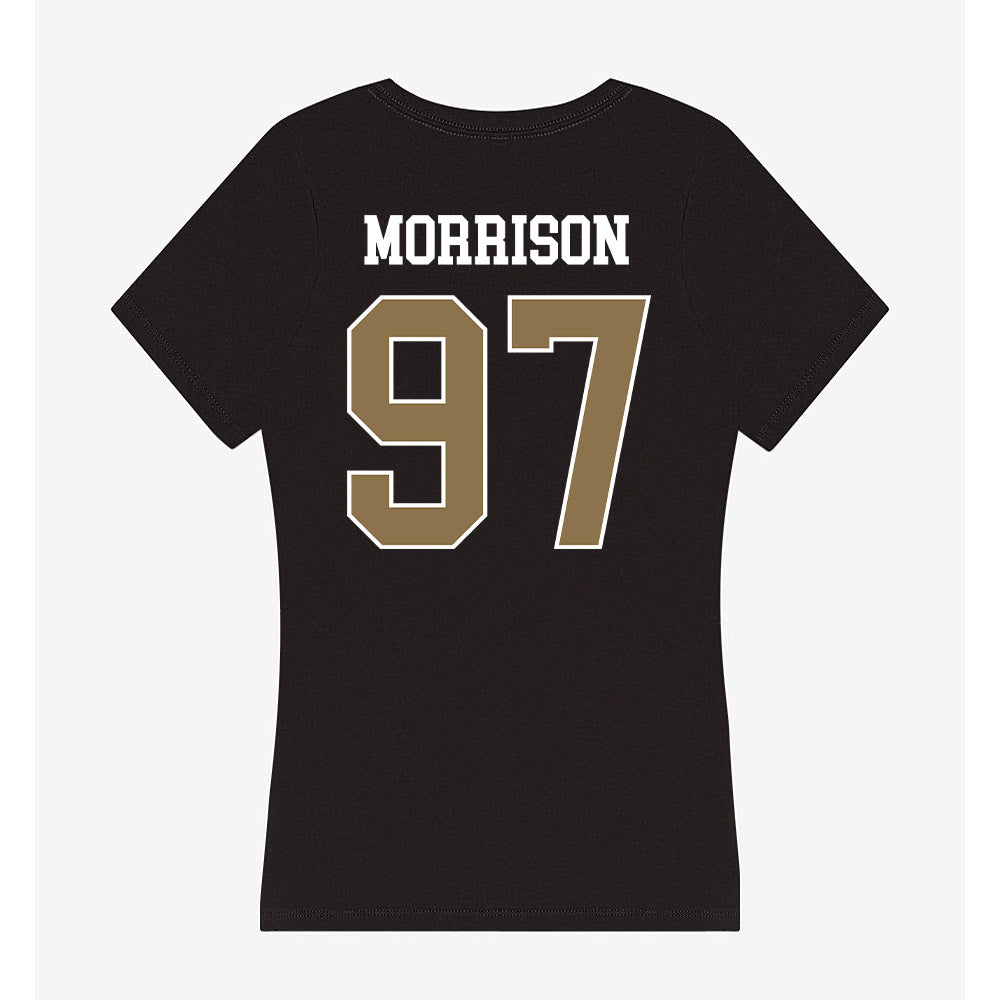 UNC Pembroke - NCAA Football : Zion Morrison - Classic Shersey Women's V-Neck T-Shirt-1