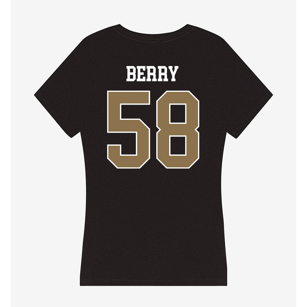 UNC Pembroke - NCAA Football : Cameron Berry - Classic Shersey Women's V-Neck T-Shirt-1