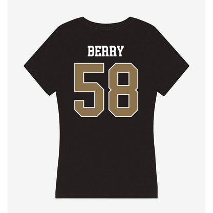 UNC Pembroke - NCAA Football : Cameron Berry - Classic Shersey Women's V-Neck T-Shirt-1