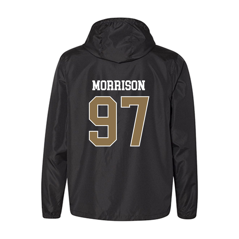 UNC Pembroke - NCAA Football : Zion Morrison - Classic Shersey Windbreaker-1