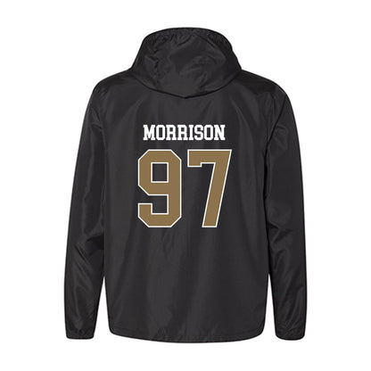 UNC Pembroke - NCAA Football : Zion Morrison - Classic Shersey Windbreaker-1