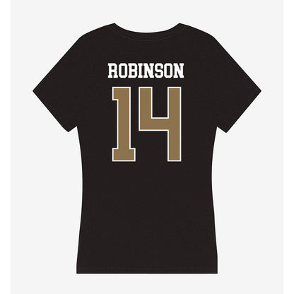 UNC Pembroke - NCAA Football : Tre Robinson - Classic Shersey Women's V-Neck T-Shirt-1
