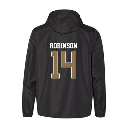 UNC Pembroke - NCAA Football : Tre Robinson - Classic Shersey Windbreaker-1