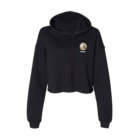 UNC Pembroke - NCAA Football : Devyn Grant - Classic Shersey Women's Crop Fleece Hoodie-0