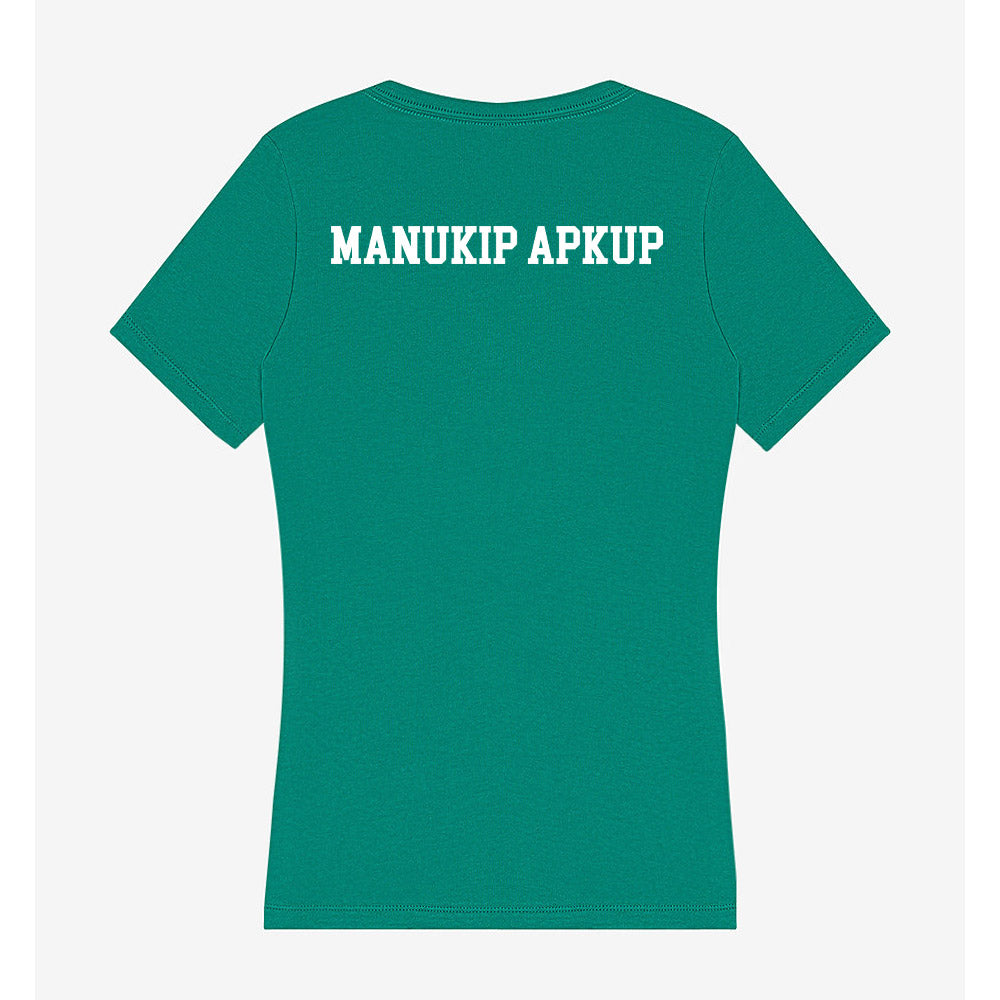 Adams State - NCAA Women's Track & Field : Isila Manukip Apkup - Women's V-Neck T-Shirt-1