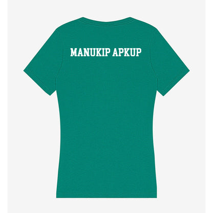 Adams State - NCAA Women's Track & Field : Isila Manukip Apkup - Women's V-Neck T-Shirt-1