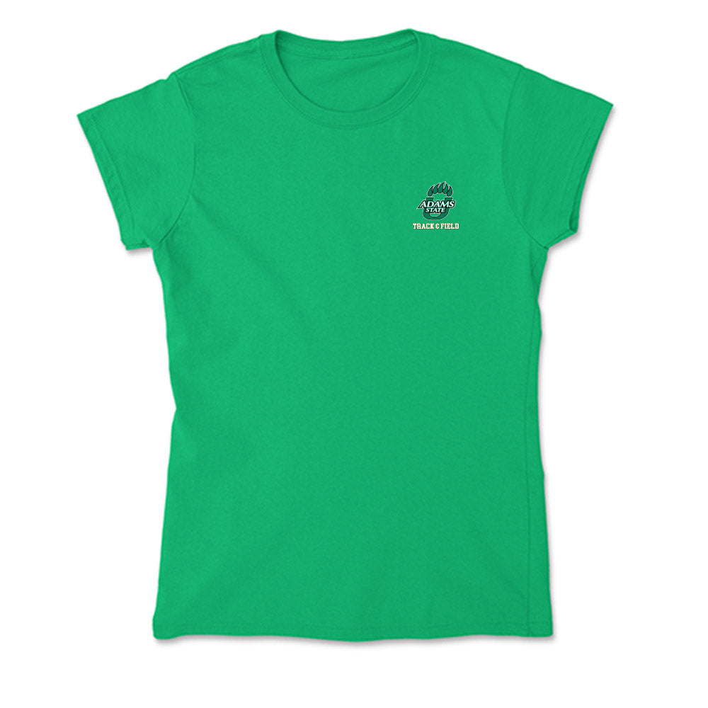 Adams State - NCAA Women's Track & Field : Isila Manukip Apkup - Soft Style Women’s T-Shirt-0
