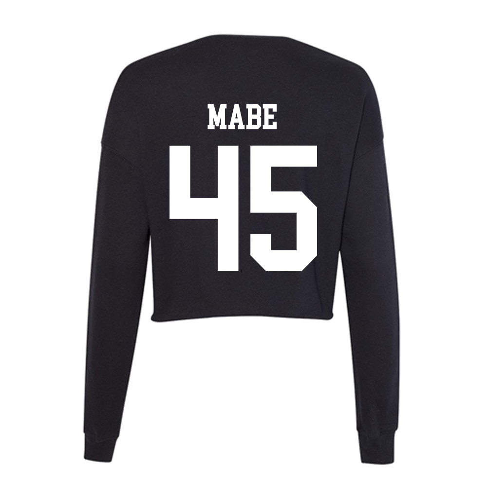 UAH - NCAA Men's Basketball : Jordan Mabe - Women's Cropped Crew Fleece-1
