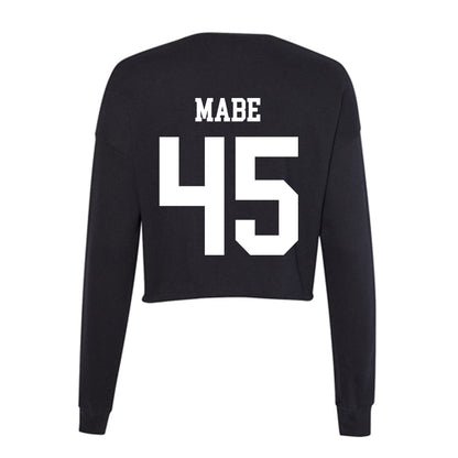 UAH - NCAA Men's Basketball : Jordan Mabe - Women's Cropped Crew Fleece-1
