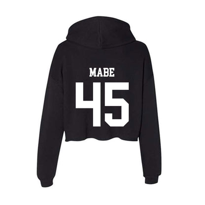 UAH - NCAA Men's Basketball : Jordan Mabe - Women's Crop Fleece Hoodie-1