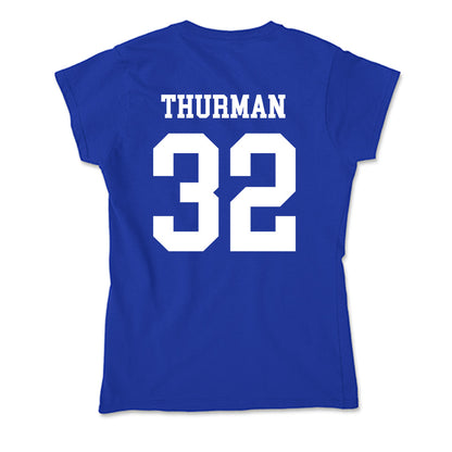 UAH - NCAA Men's Basketball : Matt Thurman - Soft Style Women’s T-Shirt-1