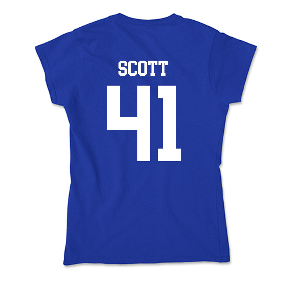 UAH - NCAA Baseball : Memphis Scott - Soft Style Women’s T-Shirt-1