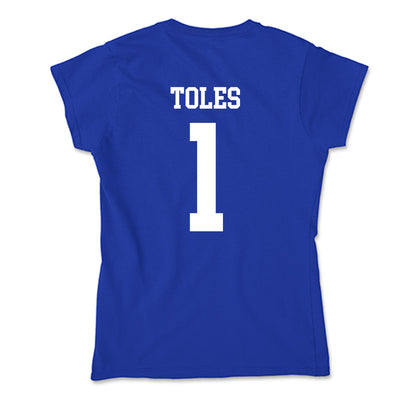 UAH - NCAA Men's Basketball : Quentin Toles - Soft Style Women’s T-Shirt-1