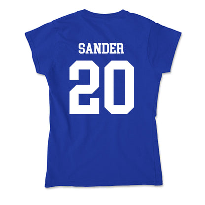 UAH - NCAA Men's Lacrosse : Jake Sander - Soft Style Women’s T-Shirt-1