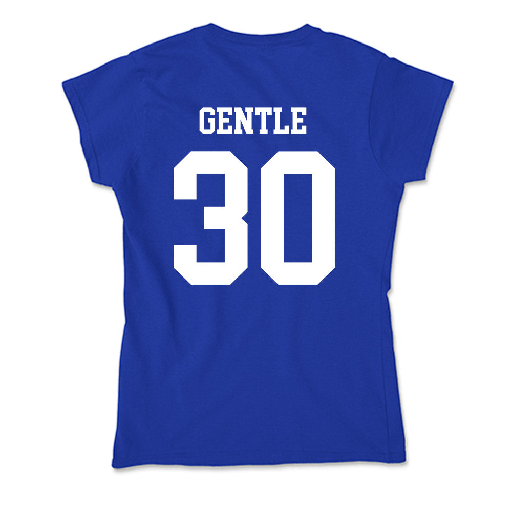 UAH - NCAA Baseball : Cam Gentle - Soft Style Women’s T-Shirt-1