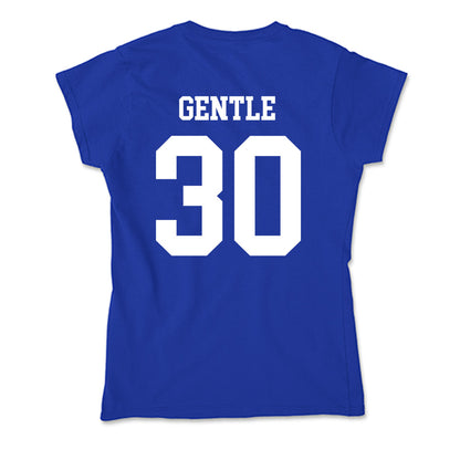 UAH - NCAA Baseball : Cam Gentle - Soft Style Women’s T-Shirt-1
