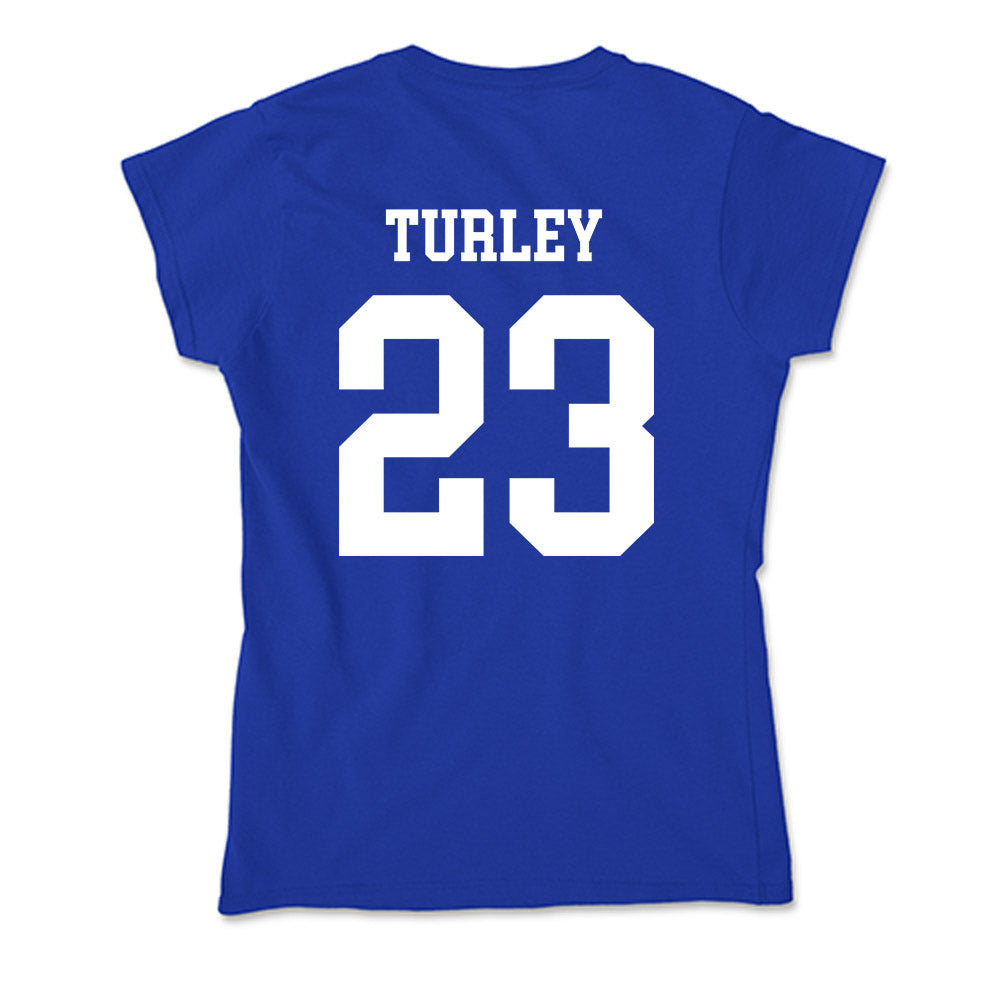 UAH - NCAA Women's Soccer : Erin Turley - Soft Style Women’s T-Shirt-1