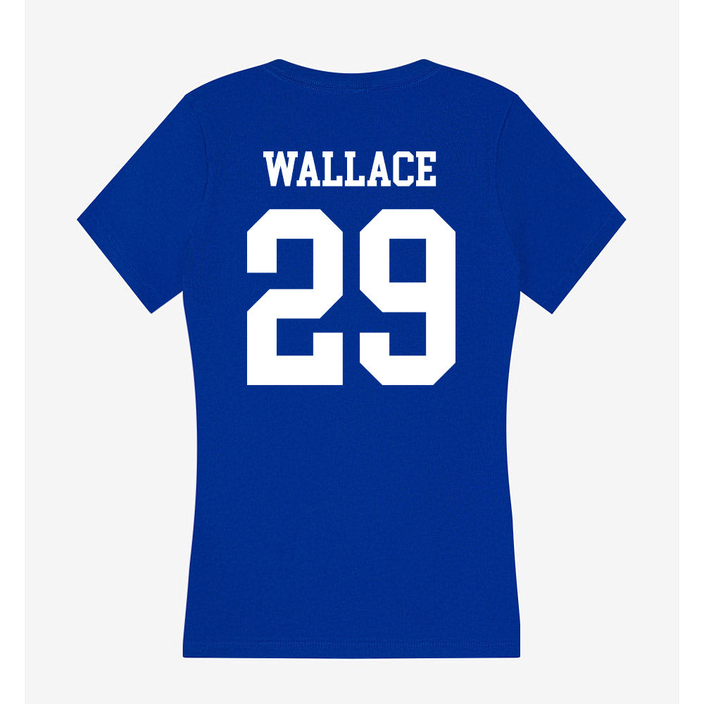 UAH - NCAA Women's Soccer : Anna Kate Wallace - Women's V-Neck T-Shirt-1