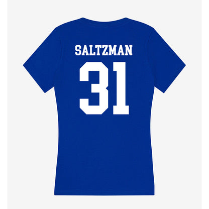 UAH - NCAA Baseball : Blake Saltzman - Women's V-Neck T-Shirt-1