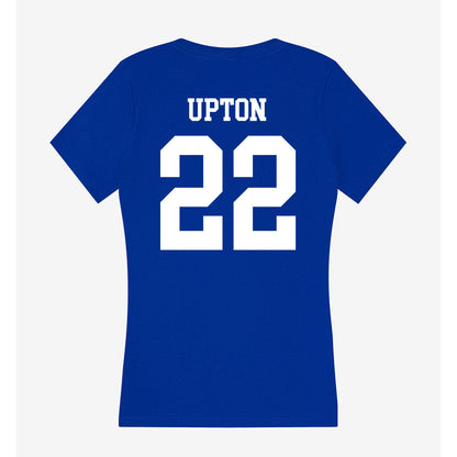 UAH - NCAA Baseball : Jayce Upton - Women's V-Neck T-Shirt-1