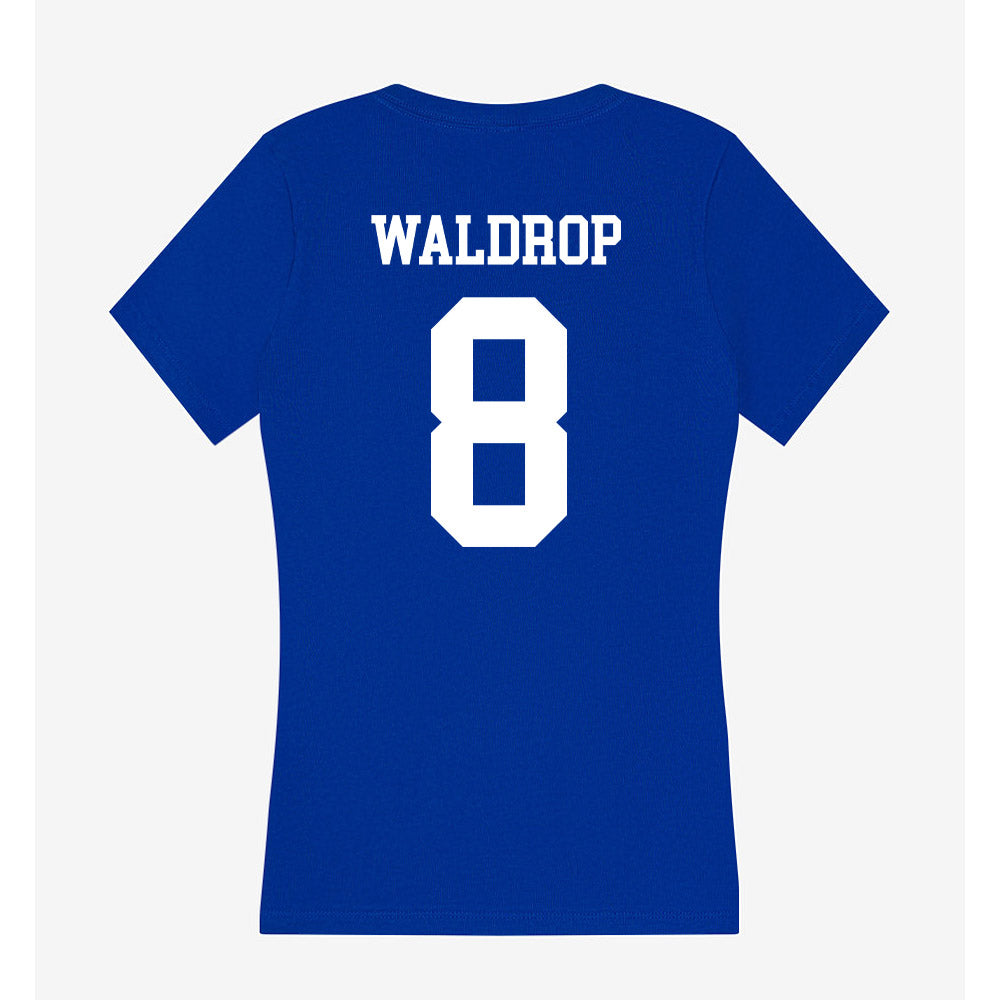 UAH - NCAA Baseball : Gunnar Waldrop - Women's V-Neck T-Shirt-1
