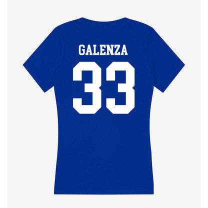 UAH - NCAA Baseball : Gavin Galenza - Women's V-Neck T-Shirt-1