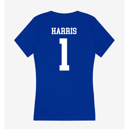 UAH - NCAA Softball : Sydney Harris - Women's V-Neck T-Shirt-1