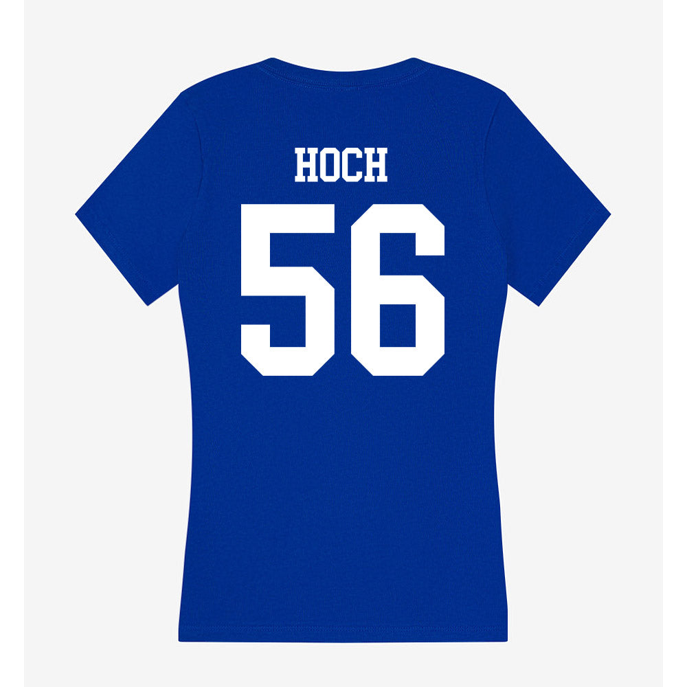UAH - NCAA Men's Lacrosse : Dominic Hoch - Women's V-Neck T-Shirt-1