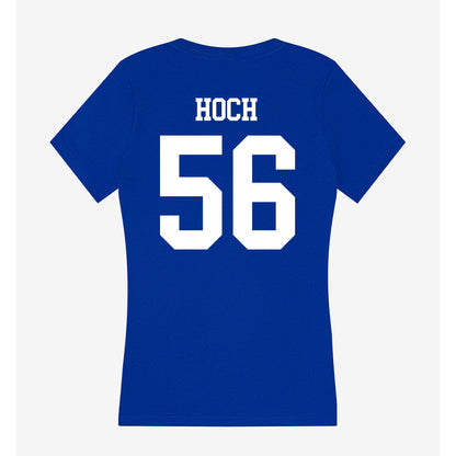 UAH - NCAA Men's Lacrosse : Dominic Hoch - Women's V-Neck T-Shirt-1