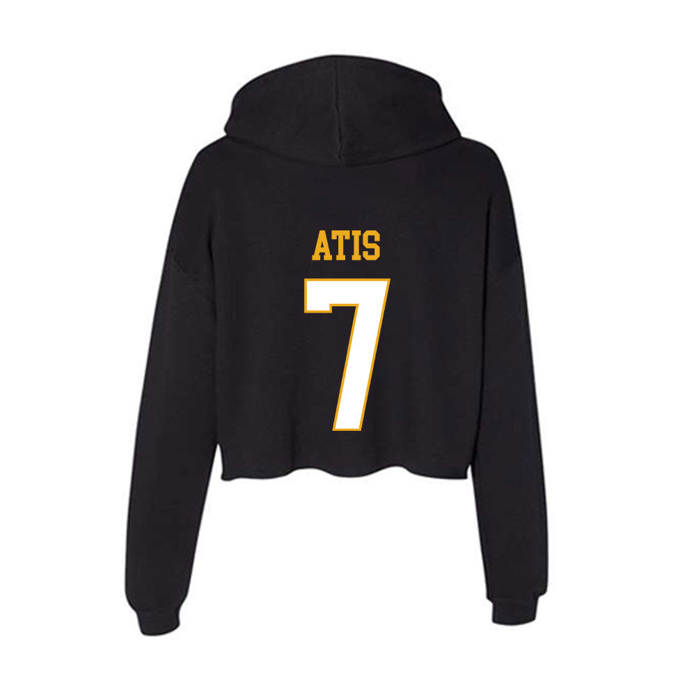 Albany State - NCAA Women's Soccer : Sagine Atis - Women's Crop Fleece Hoodie-1