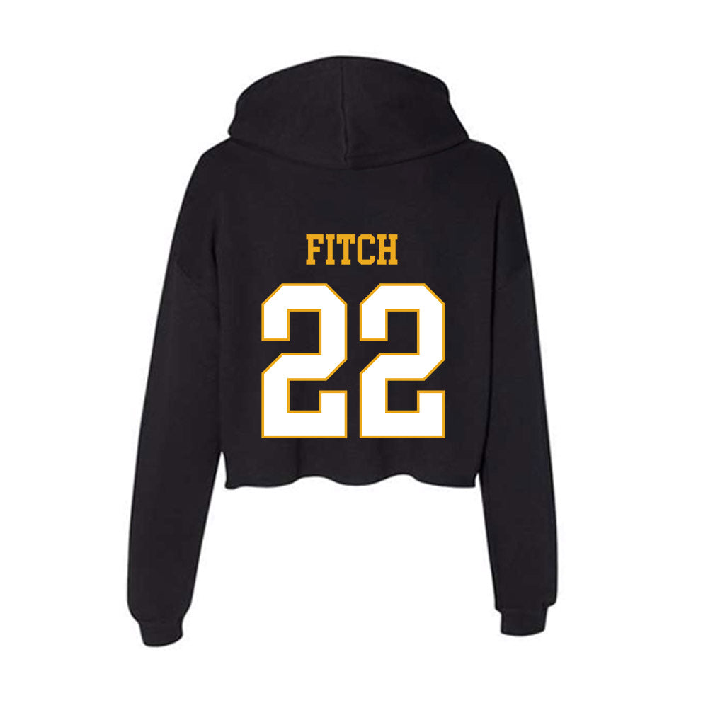 Albany State - NCAA Softball : Kyla Fitch - Women's Crop Fleece Hoodie-1