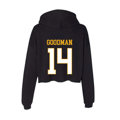 Albany State - NCAA Women's Basketball : Tiffani Goodman - Women's Crop Fleece Hoodie-1