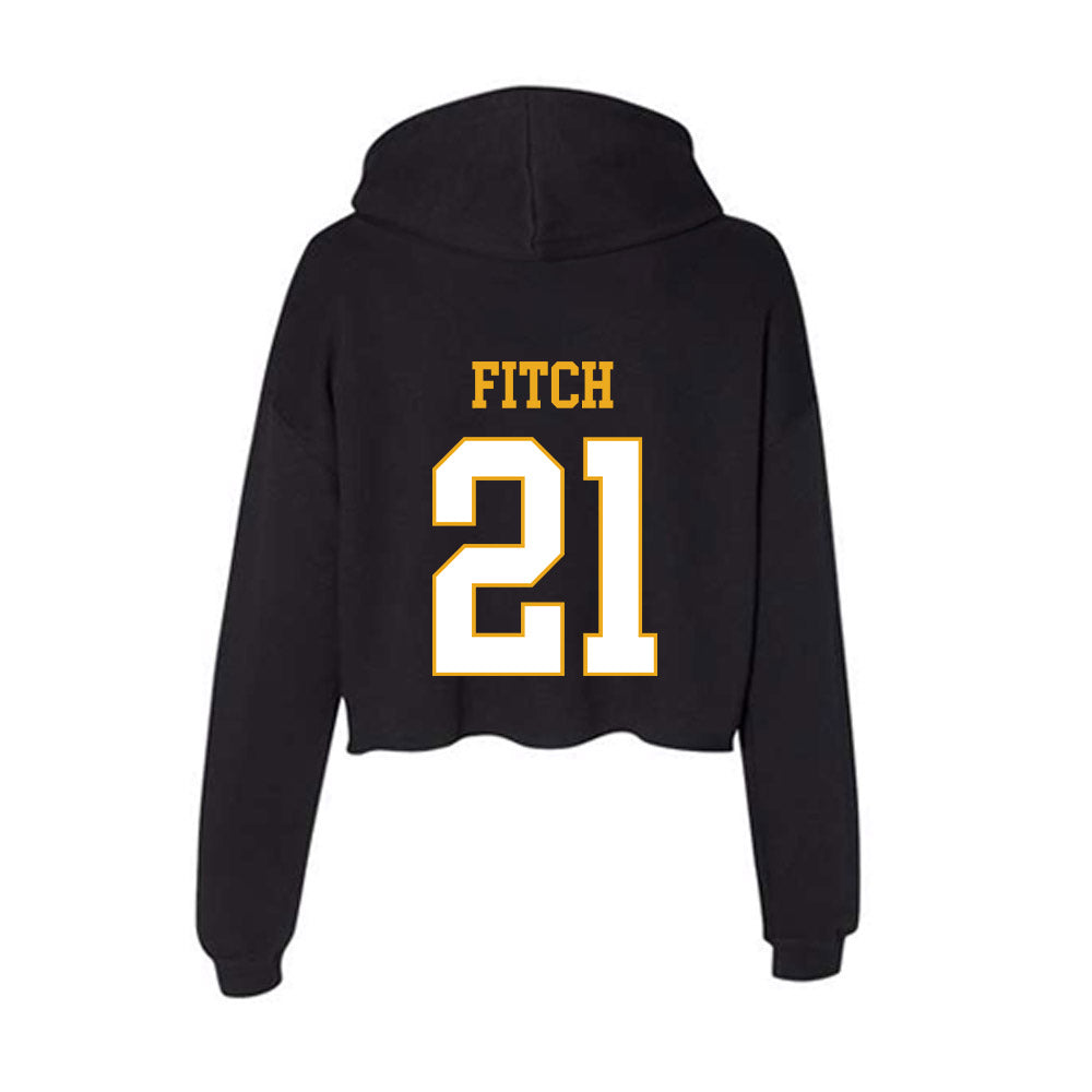 Albany State - NCAA Softball : McKenzie Fitch - Women's Crop Fleece Hoodie-1