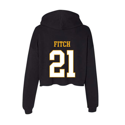 Albany State - NCAA Softball : McKenzie Fitch - Women's Crop Fleece Hoodie-1
