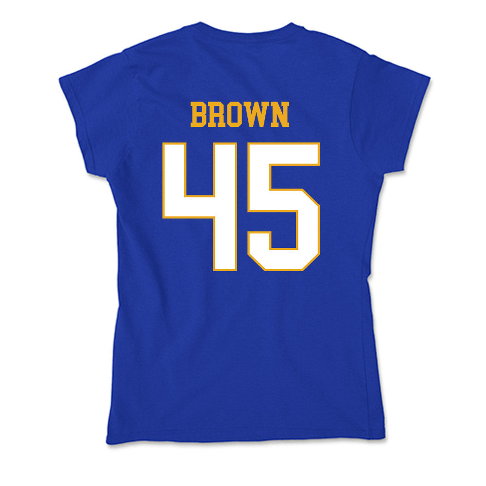 Albany State - NCAA Football : Chancie Brown - Soft Style Women’s T-Shirt-1
