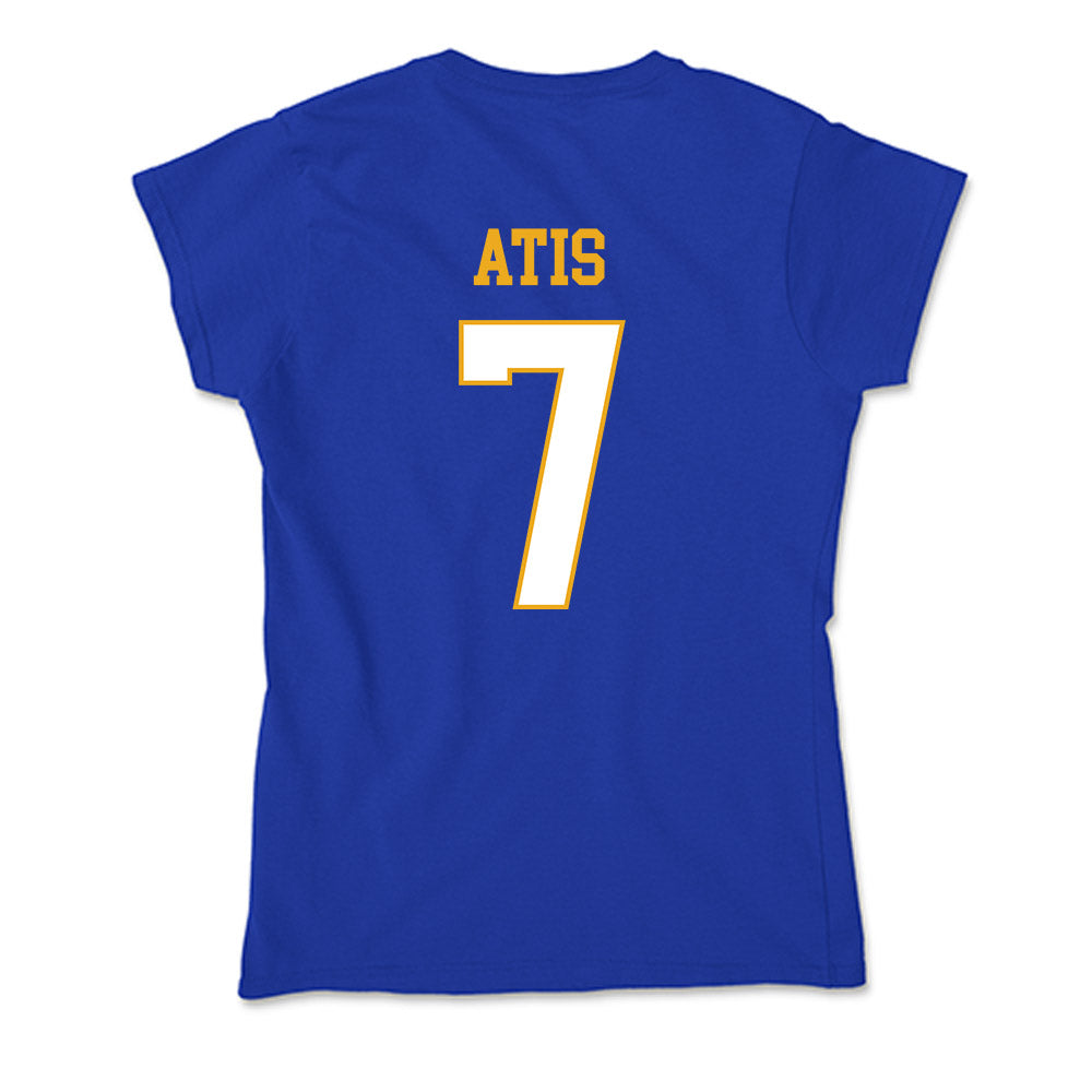 Albany State - NCAA Women's Soccer : Sagine Atis - Soft Style Women’s T-Shirt-1