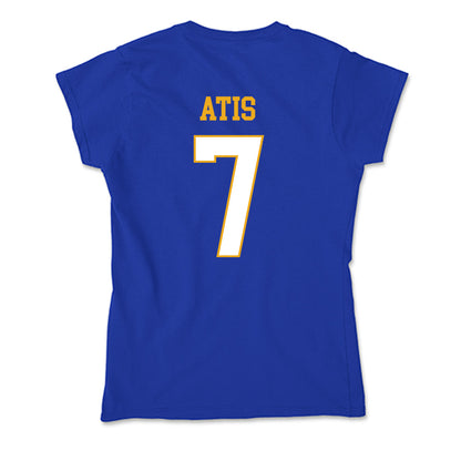 Albany State - NCAA Women's Soccer : Sagine Atis - Soft Style Women’s T-Shirt-1