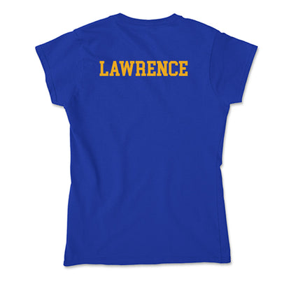 Albany State - NCAA Women's Track & Field : Jeniya Lawrence - Soft Style Women’s T-Shirt-1