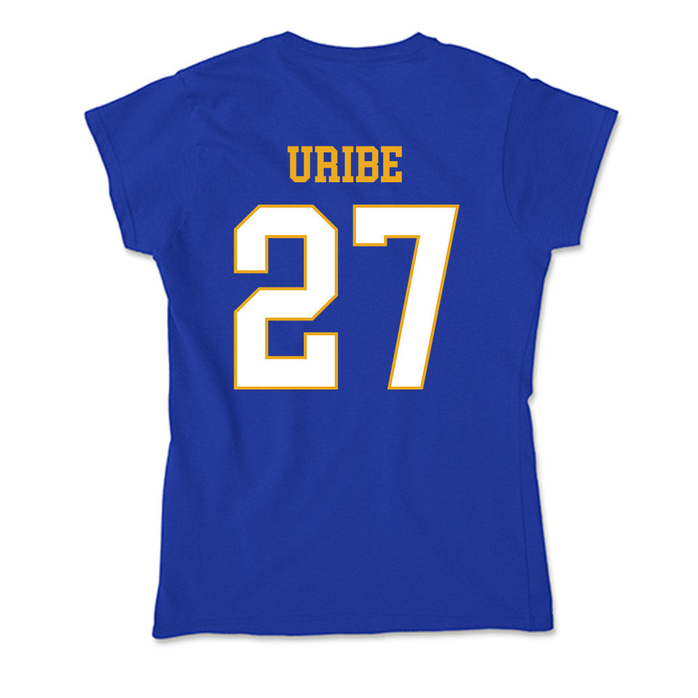 Albany State - NCAA Baseball : Mylon Uribe - Soft Style Women’s T-Shirt-1