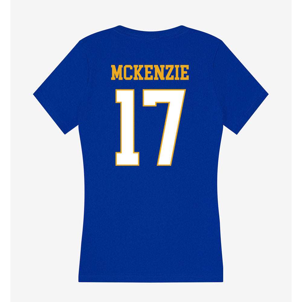 Albany State - NCAA Softball : Arianah Mckenzie - Women's V-Neck T-Shirt-1