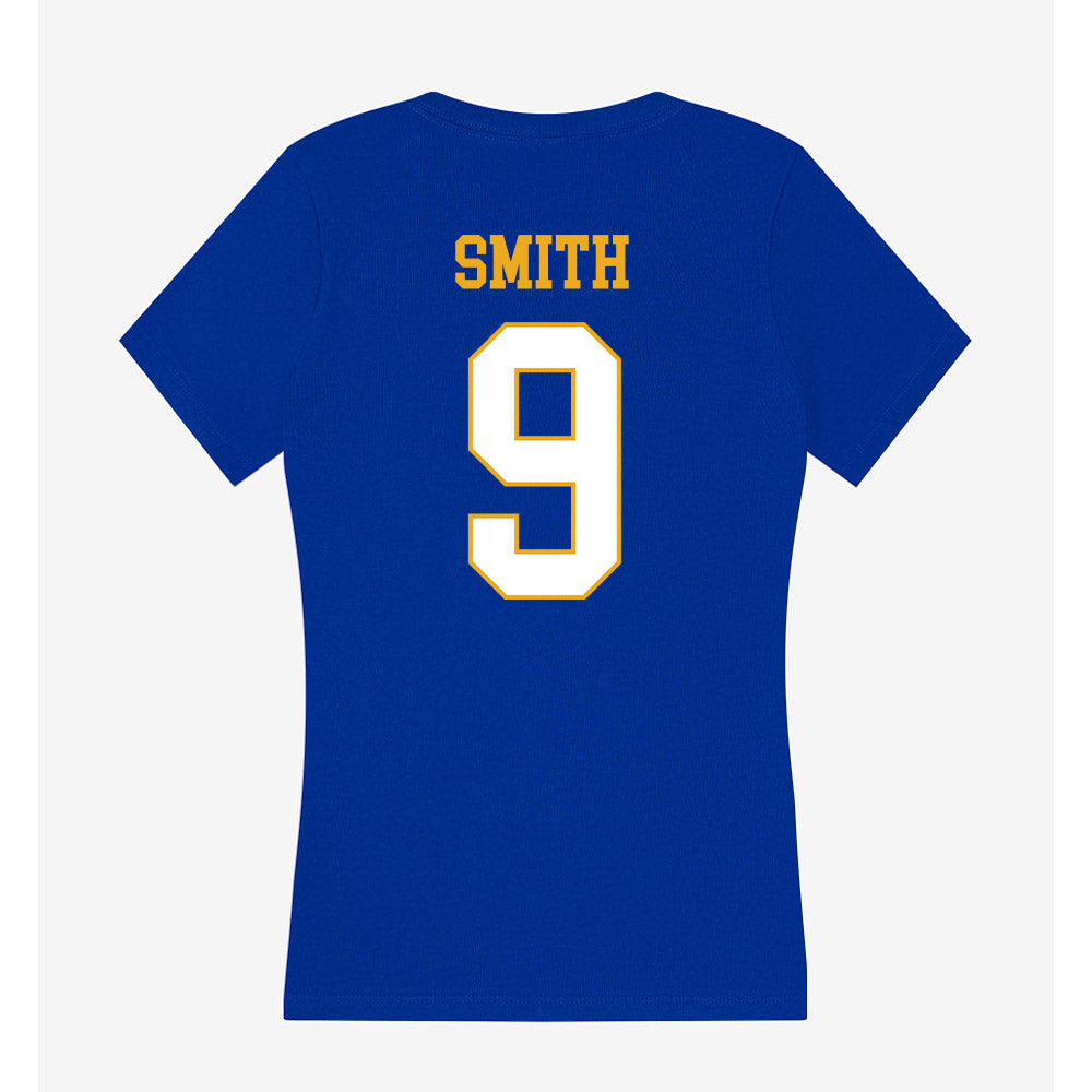 Albany State - NCAA Baseball : Julian Smith - Women's V-Neck T-Shirt-1