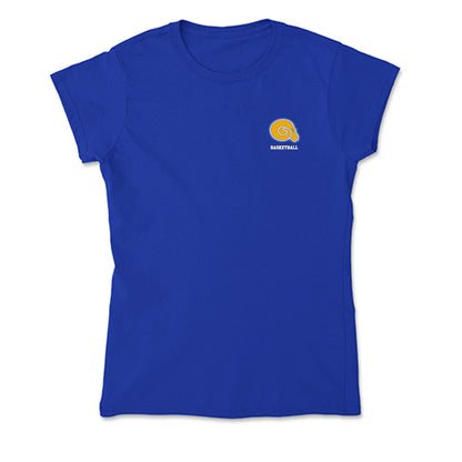 Albany State - NCAA Men's Basketball : Cameron Evans - Soft Style Women’s T-Shirt-0