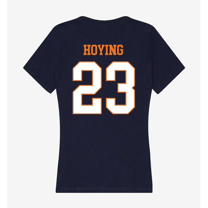 Bucknell - NCAA Football : Nick Hoying - Women's V-Neck T-Shirt-1