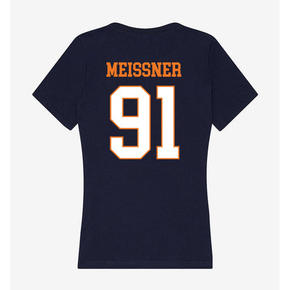 Bucknell - NCAA Football : Kato Meissner - Women's V-Neck T-Shirt-1