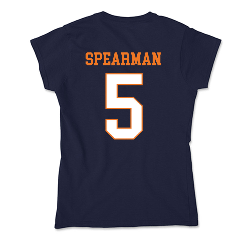 Bucknell - NCAA Football : Jaiden Spearman - Soft Style Women’s T-Shirt-1