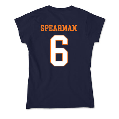 Bucknell - NCAA Football : Jaiden Spearman - Soft Style Women’s T-Shirt-1