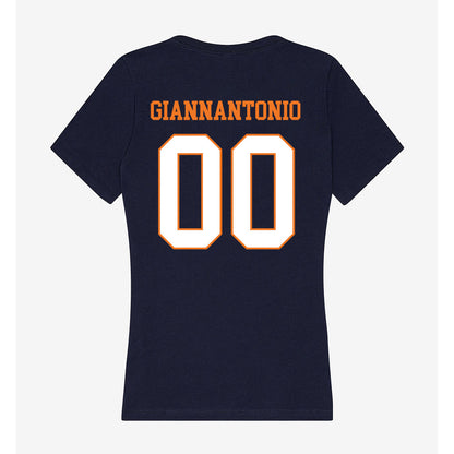 Bucknell - NCAA Football : Matthew Giannantonio - Women's V-Neck T-Shirt-1