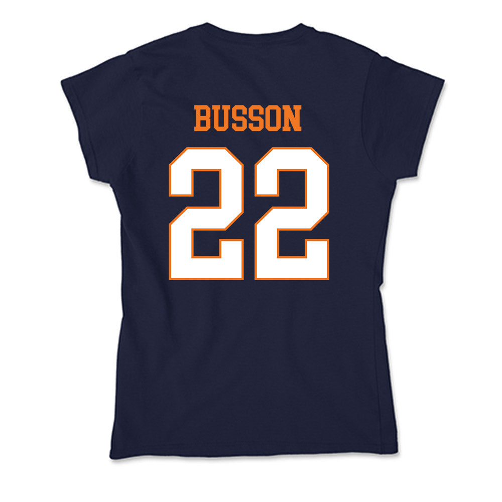 Bucknell - NCAA Football : Logan Busson - Soft Style Women’s T-Shirt-1