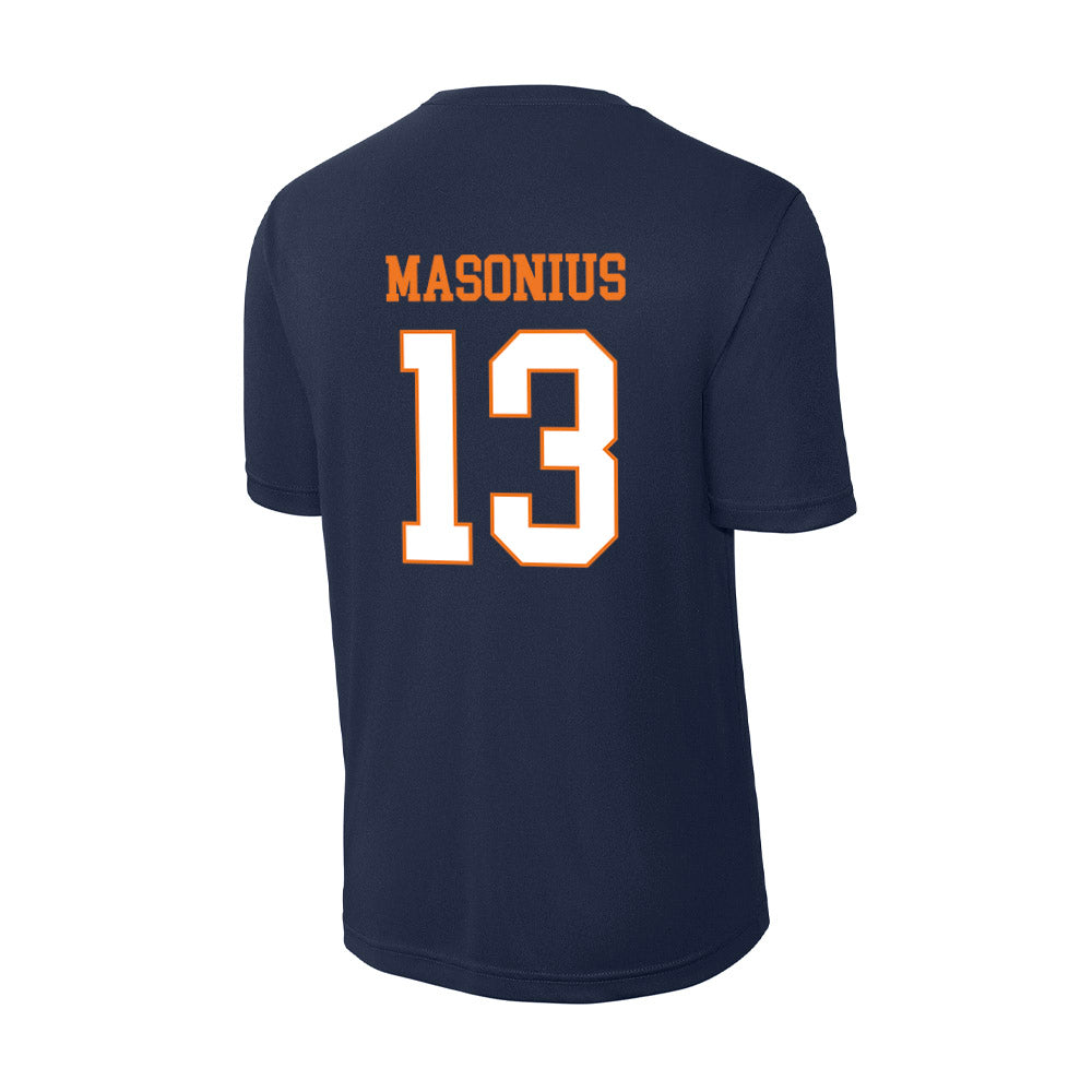 Bucknell - NCAA Women's Basketball : Hope Masonius - Activewear T-Shirt-1