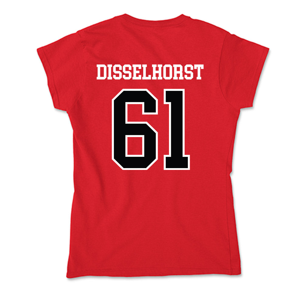 UCM - NCAA Football : Barrett Disselhorst - Soft Style Women’s T-Shirt-1